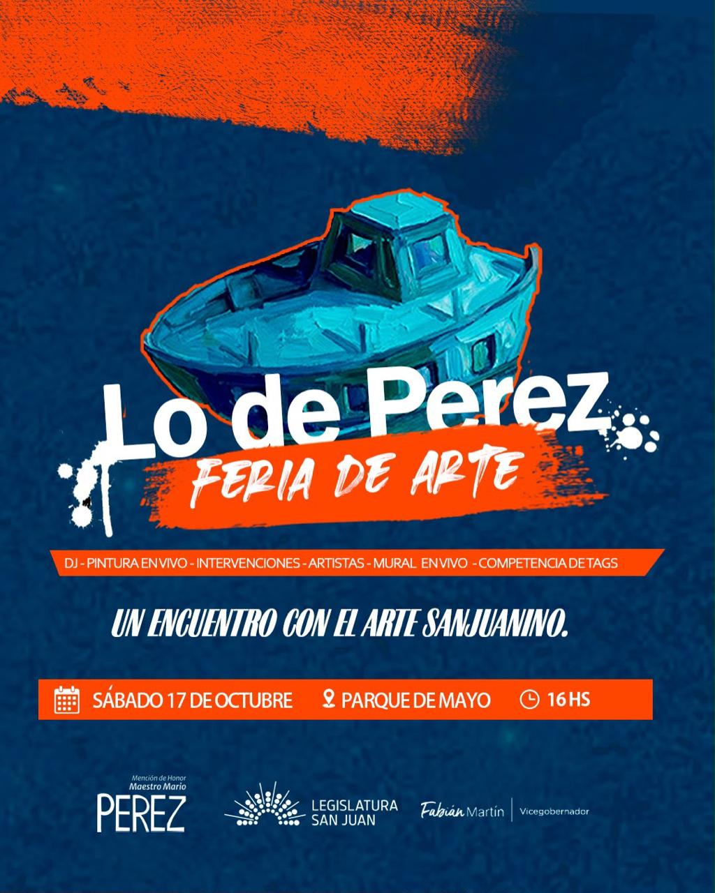 ¡Súmate a la Feria de Arte "Lo de Pérez"! 