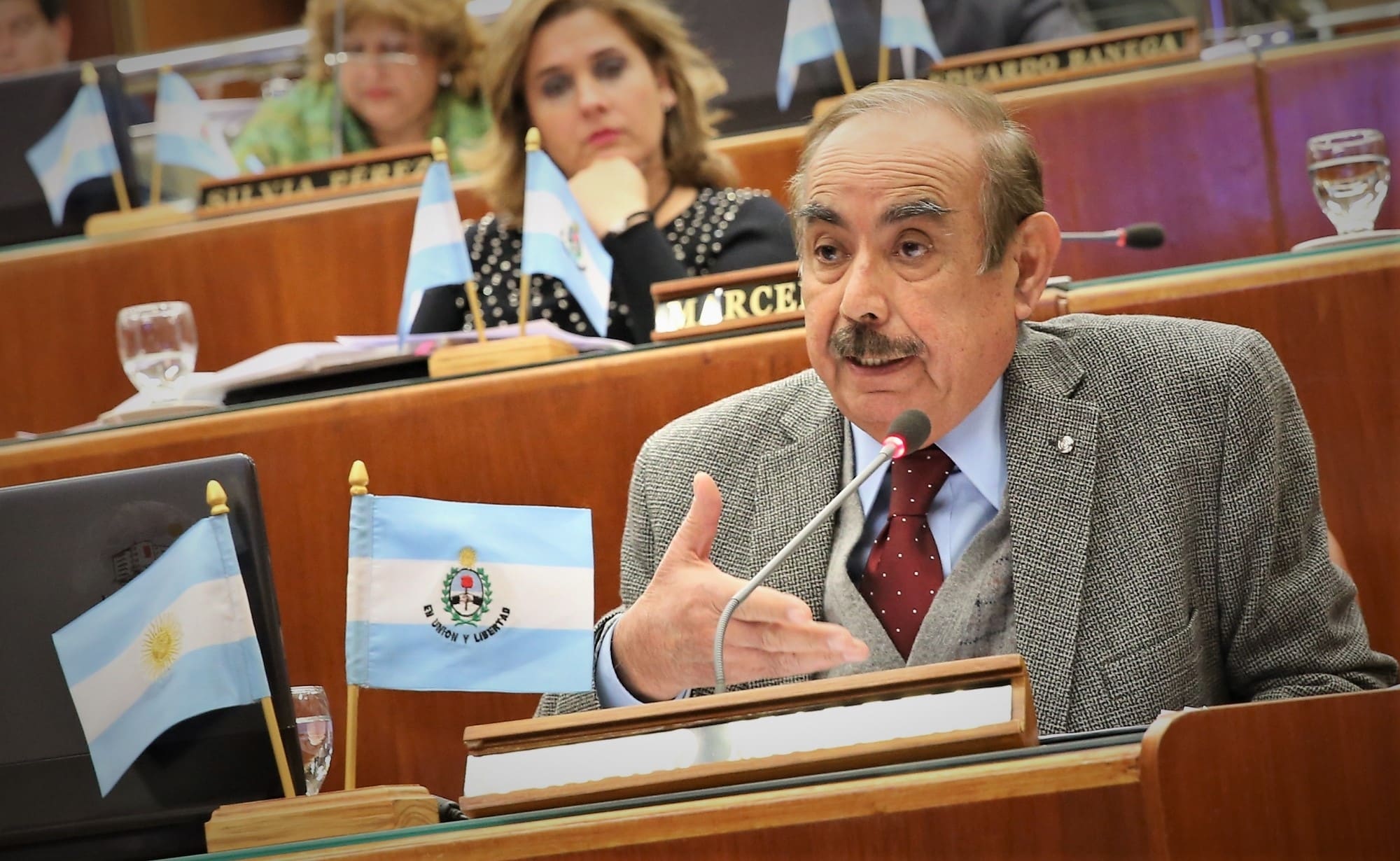 Foto de archivo del diputado Pedro Mallea. 