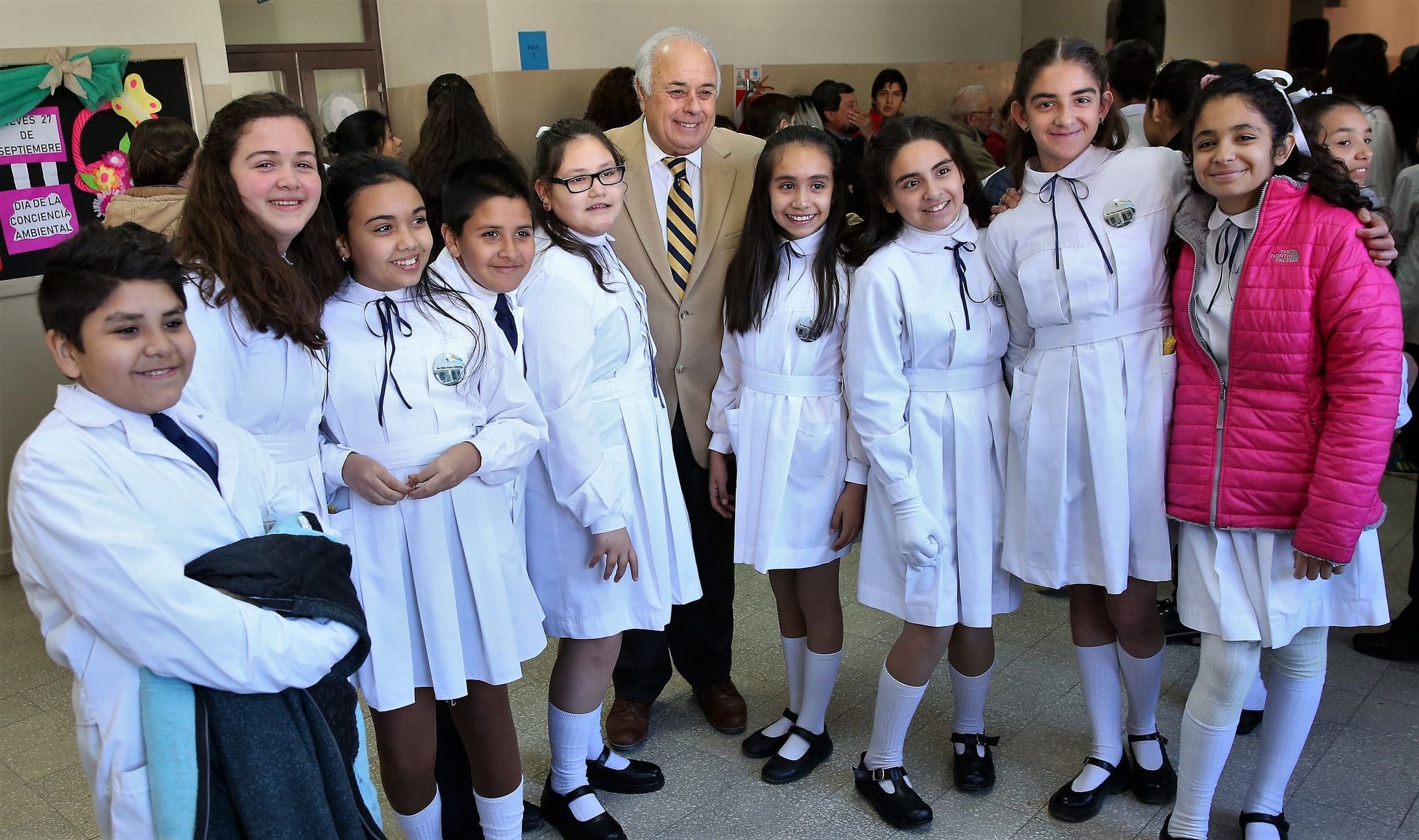 Inauguración de obras de refuncionalización de la escuela Fonseca - año 2018. 