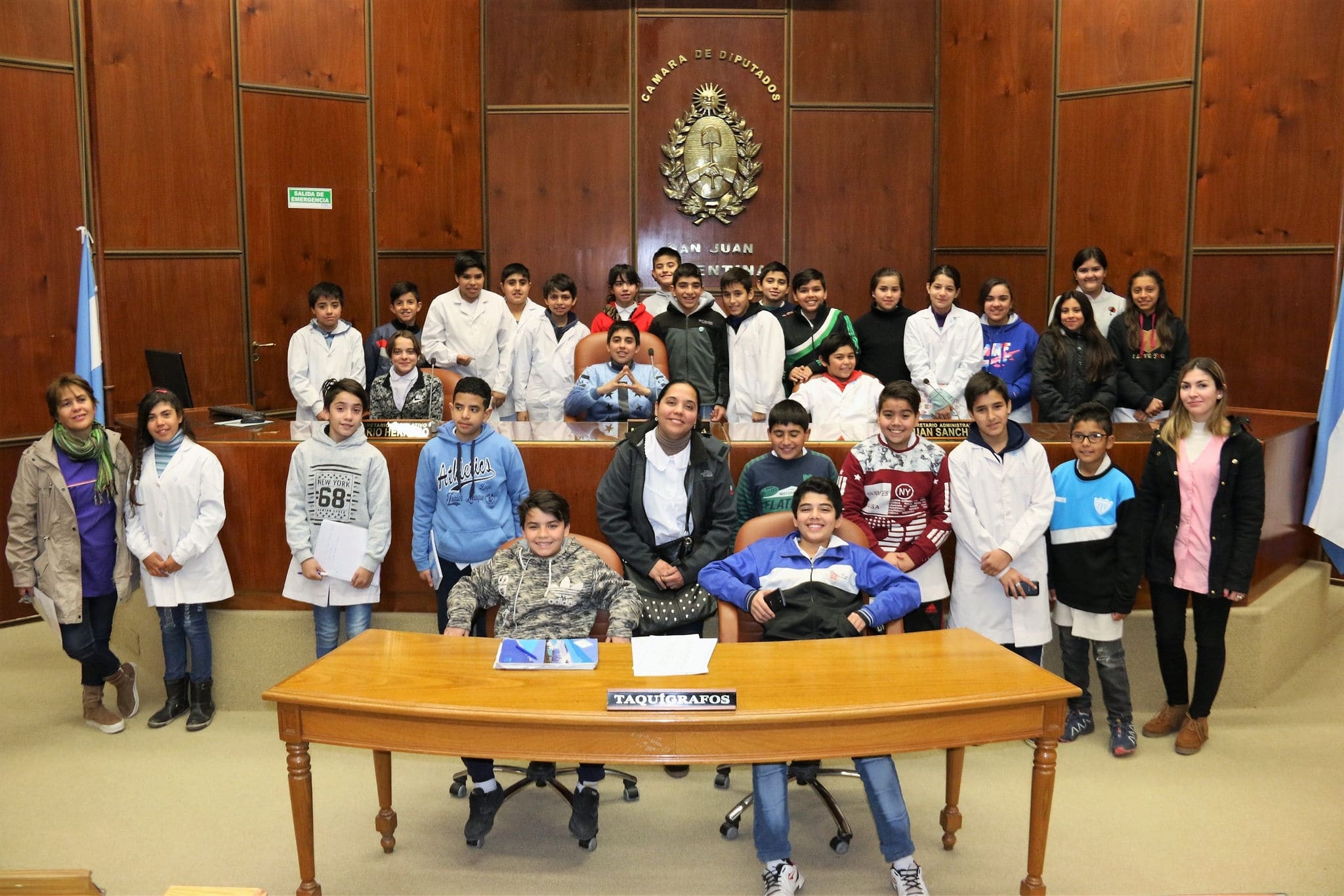 La escuela "Provincia de Mendoza" conoció el edificio legislativo.