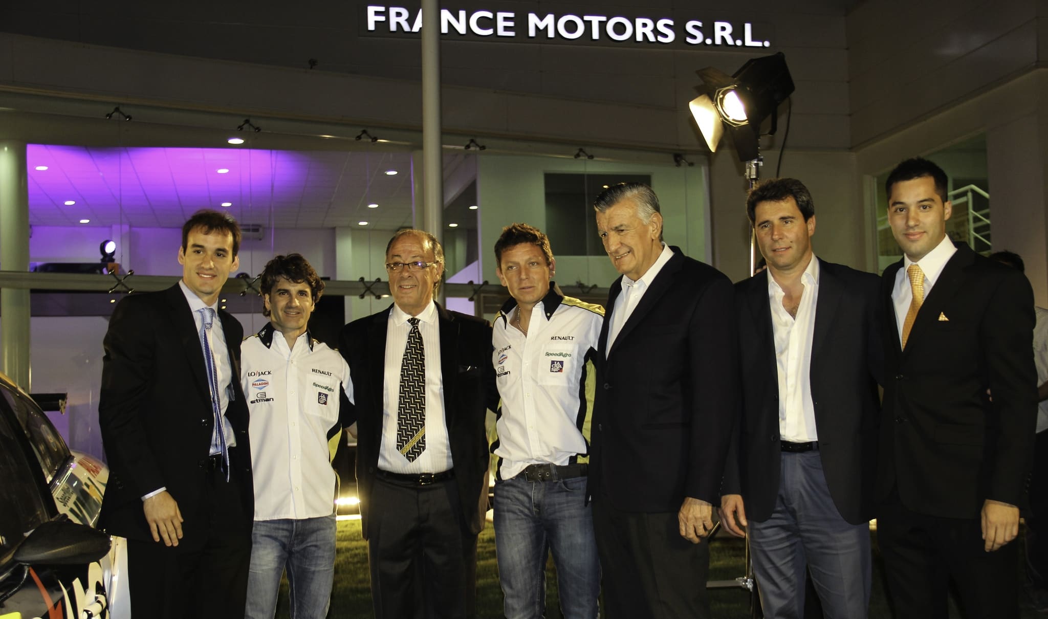 El vicegobernador Sergio Uñac participó junto al gobernador José Luis Gioja, de la inauguración de la nueva concesionaria de France Motors.