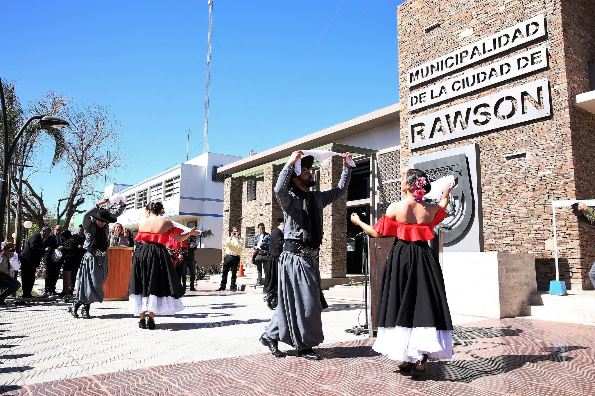 Celebración del 76º aniversario de la creación del departamento Rawson. 