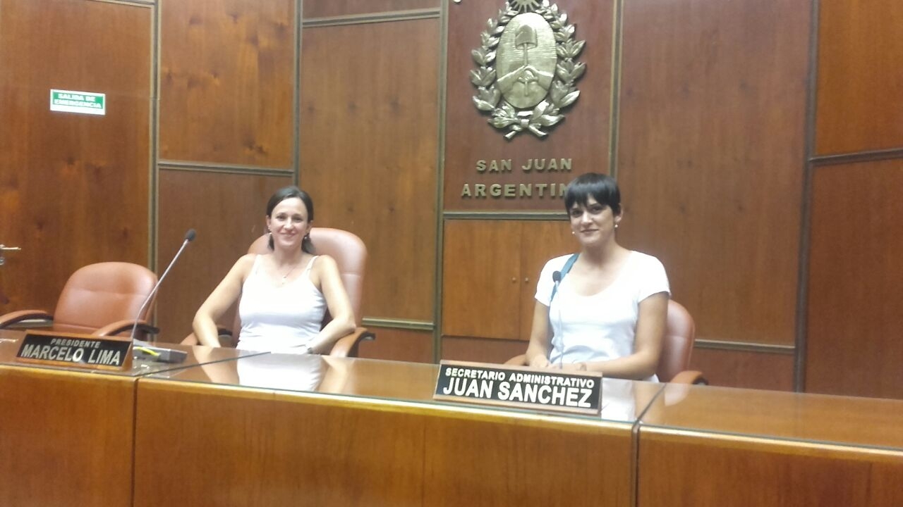 Turistas de la Ciudad Autónoma de Buenos Aires visitaron la Cámara de Diputados de San Juan. 
