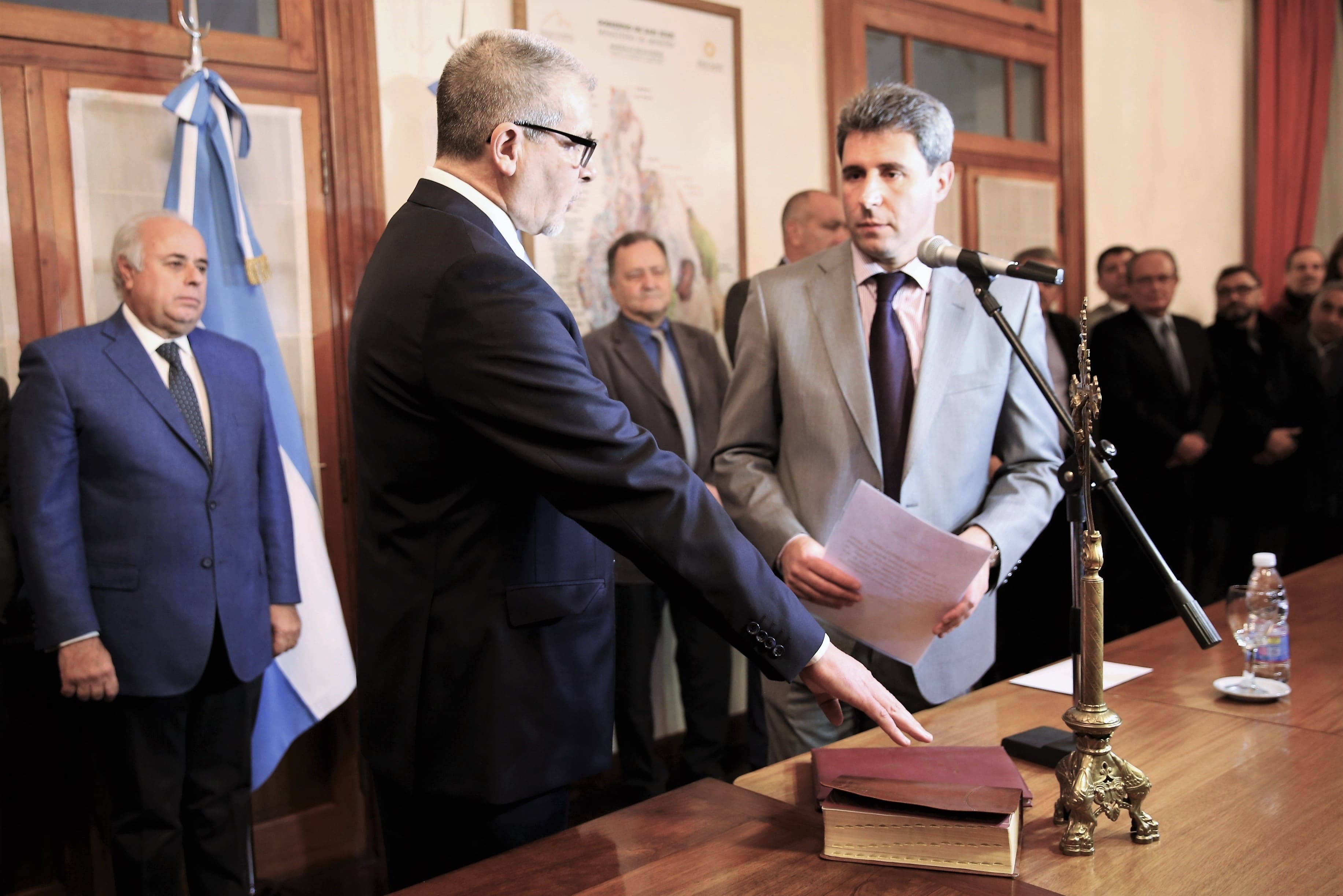 Acto de Jura del nuevo Asesor Letrado  de Gobierno, Carlos Alberto Lorenzo. 