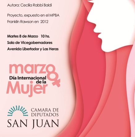 La Cámara de Diputados de San Juan conmemorará el Día Internacional de la Mujer