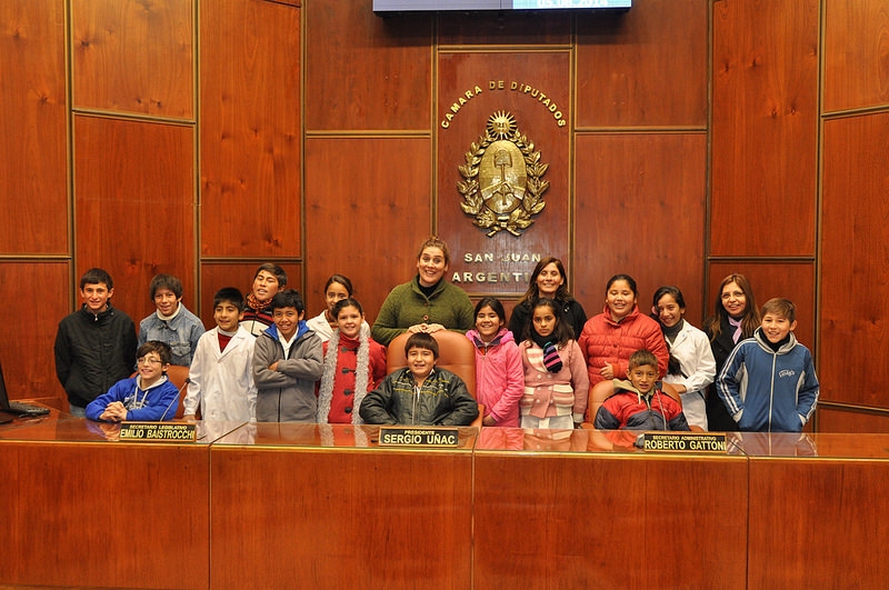 La Escuela "Dra Francisca Ríos de Páez" visitó la Legislatura en el marco del Programa La Legislatura en la Escuela