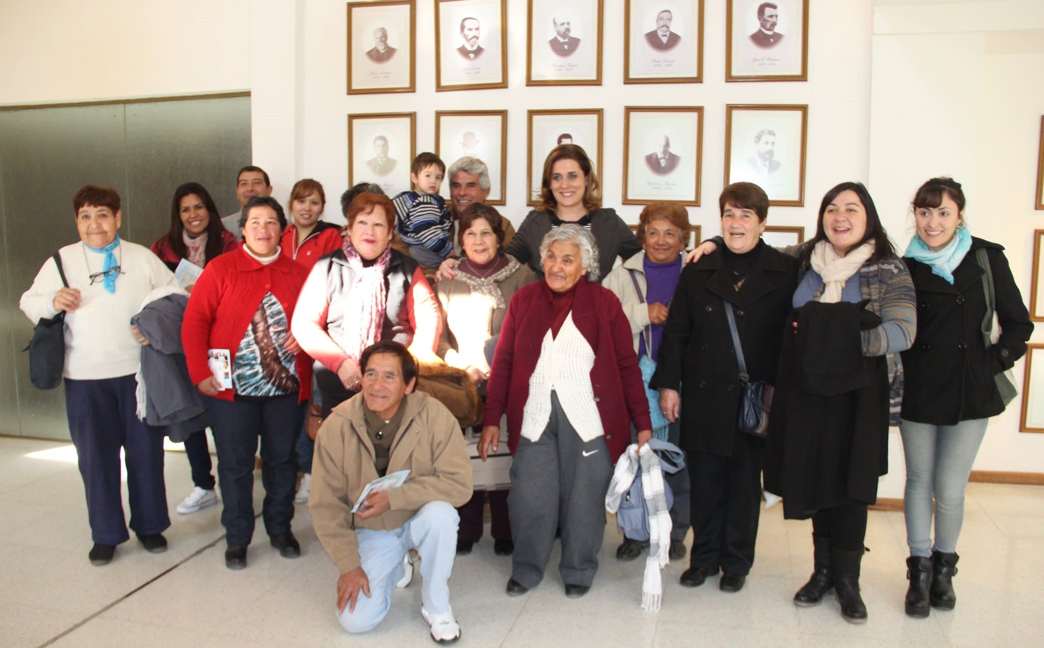 La diputada Marcela Monti recibió a los jubilados que visitaron la Legislatura Provincial.