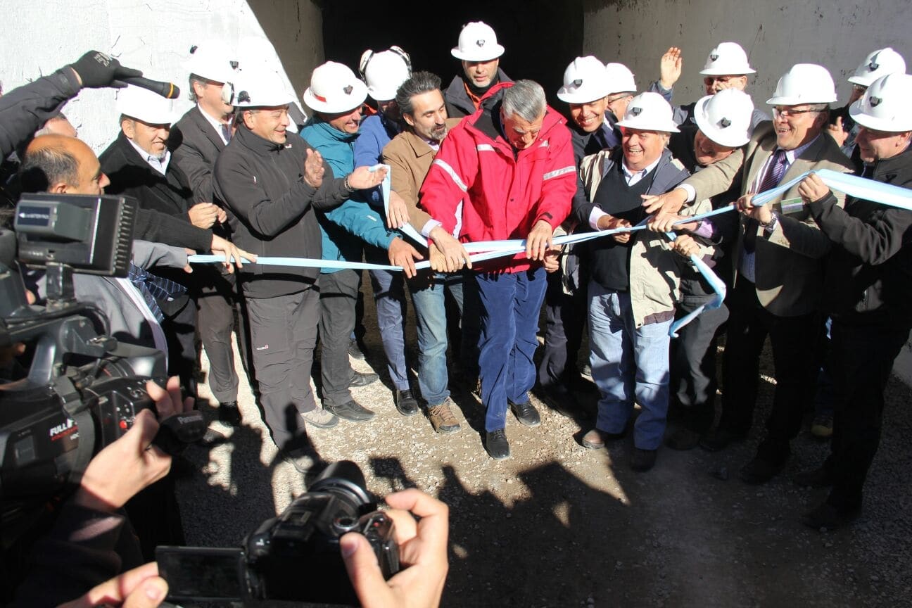 Inauguración de la mina subterránea Gualcamayo