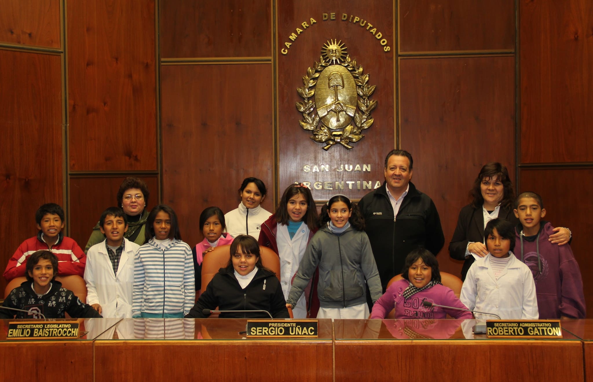 Los jóvenes santaluceños conocieron la Legislatura Provincial.