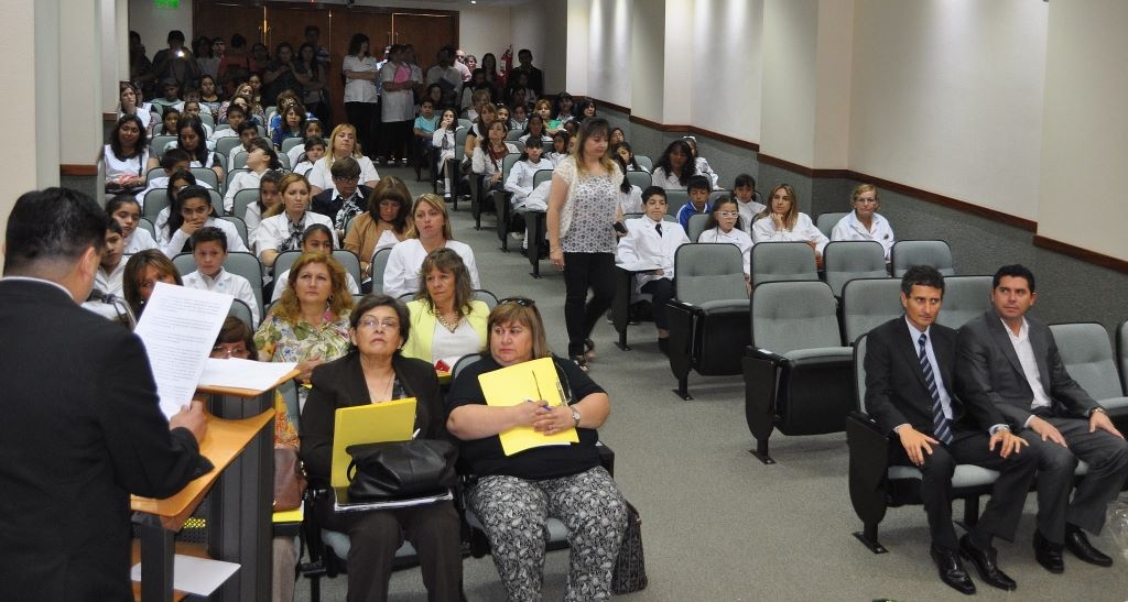 Foto de archivo del cierre del Programa La Legislatura en la Escuela 2015