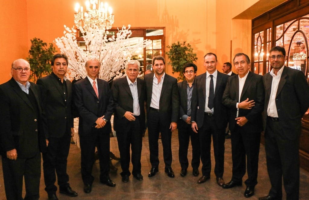 El vicegobernador Sergio Uñac participó de la cena de la Cámara de la Construcción Argentina