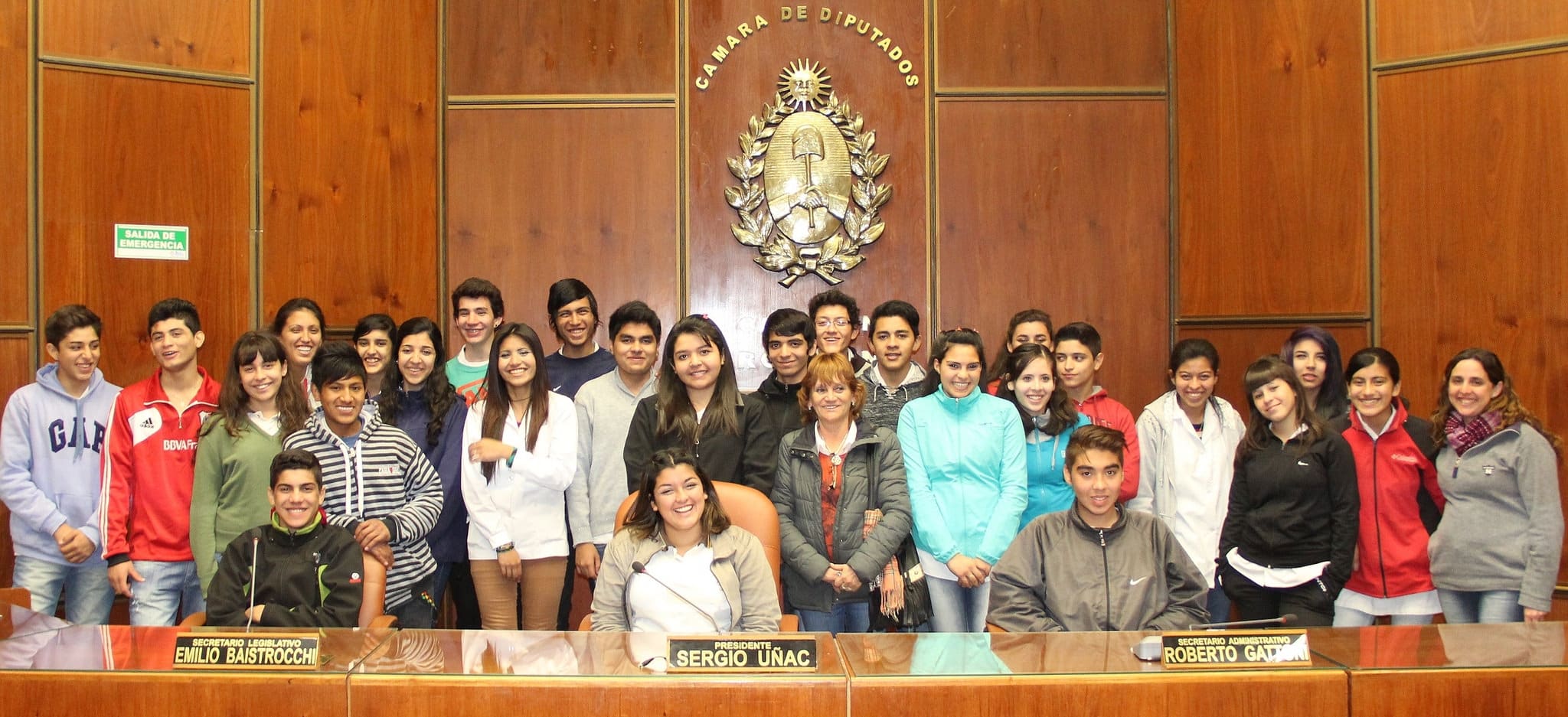 Los estudiantes de Capital visitaron el Poder Legislativo.