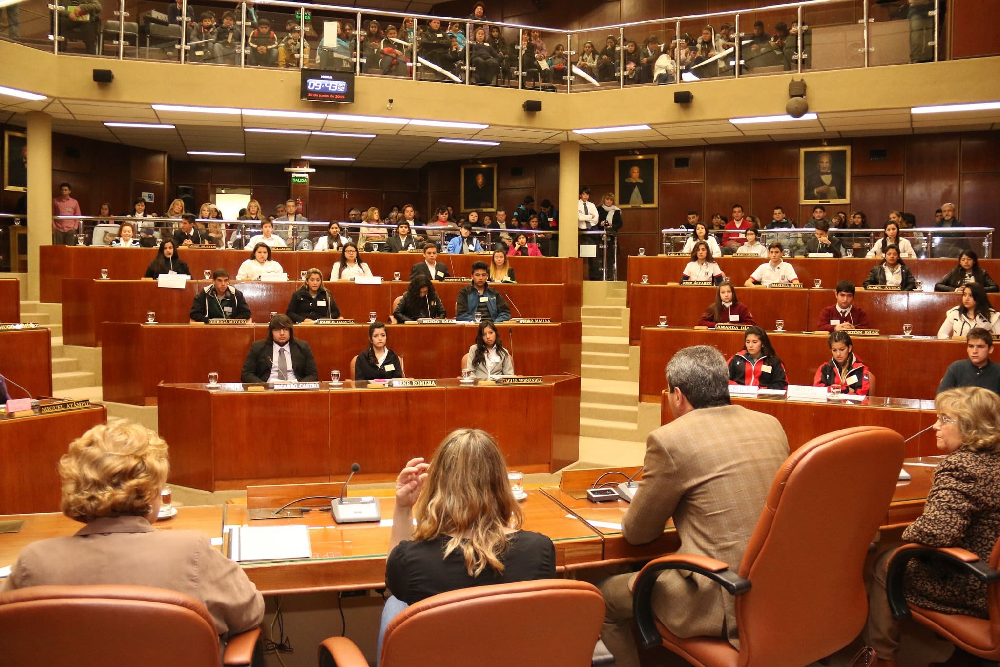 El vicegobernador encabezó la apertura del "Parlamento Juvenil del Mercosur 2015". 