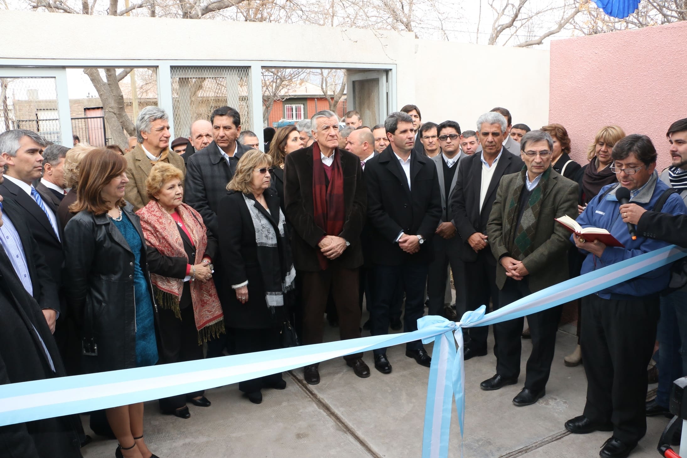 Autoridades provinciales y nacionales se dieron cita en la inauguración de obras.