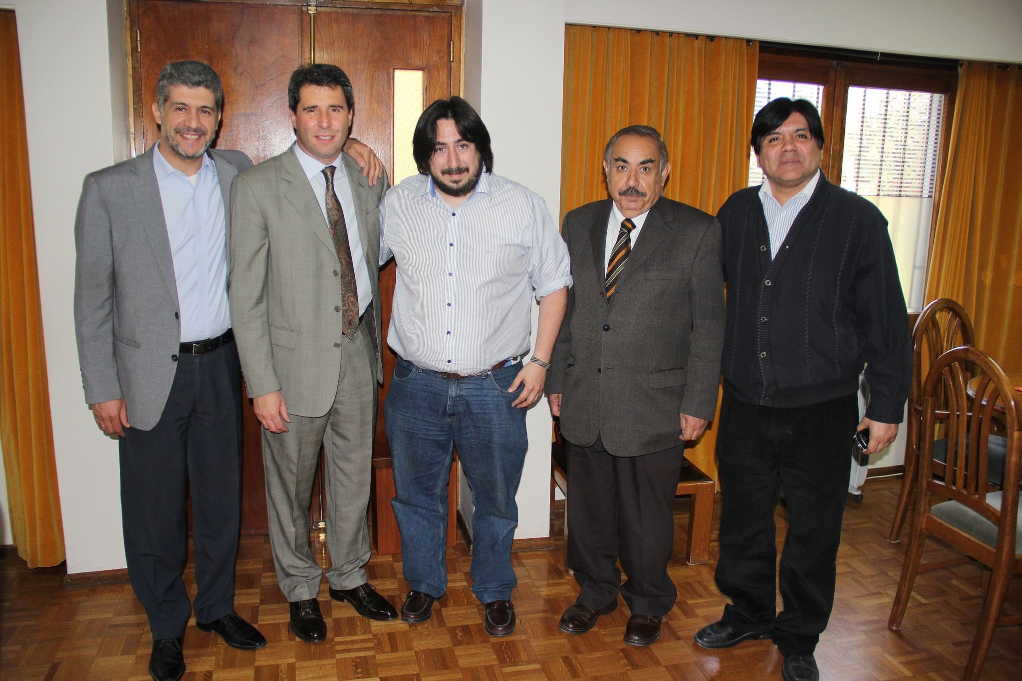 El Dr. Sergio Uñac recibió al representante nacional del Ministerio de Trabajo.