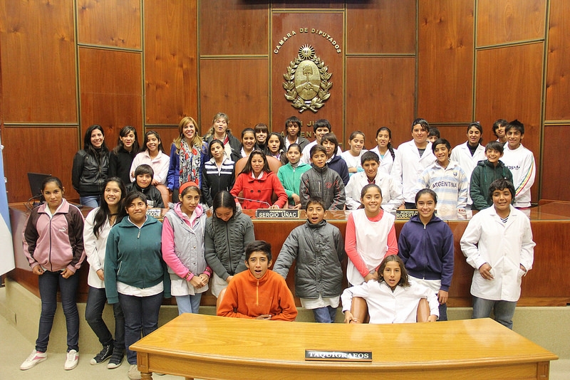 Visita de la Escuela República de Chile
