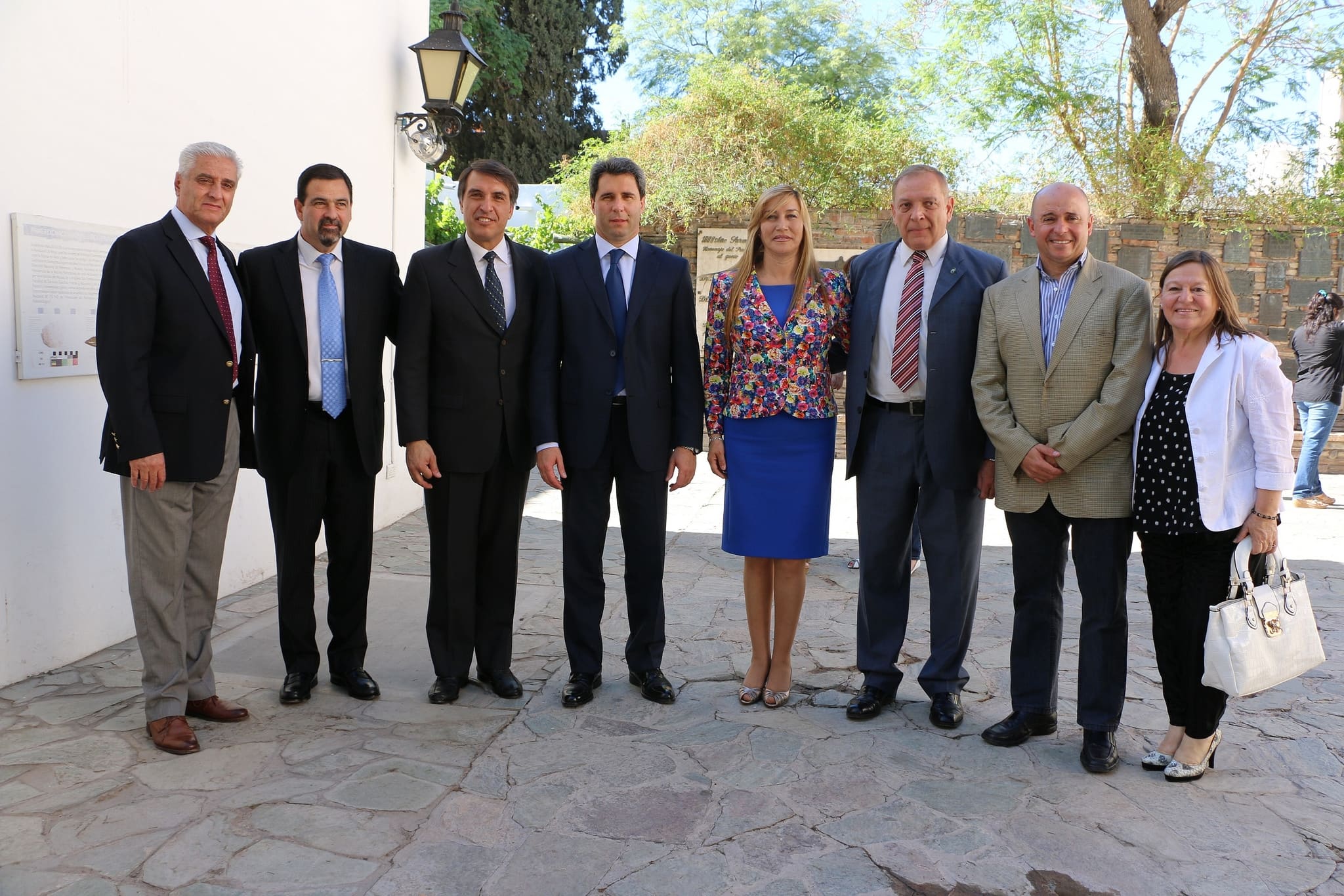 Autoridades de Mendoza, San Luis y San Juan presentes en la apertura.