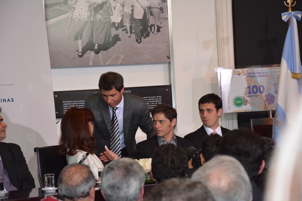 El vicegobernador Sergio Uñac asistió en representación del gobernador José Luis Gioja en el acto encabezado por la presidenta Cristina Fernández de Kirchner.