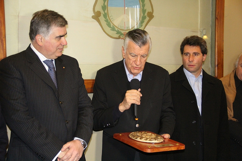 Visita del Embajador de la República de Chile en la Argentina