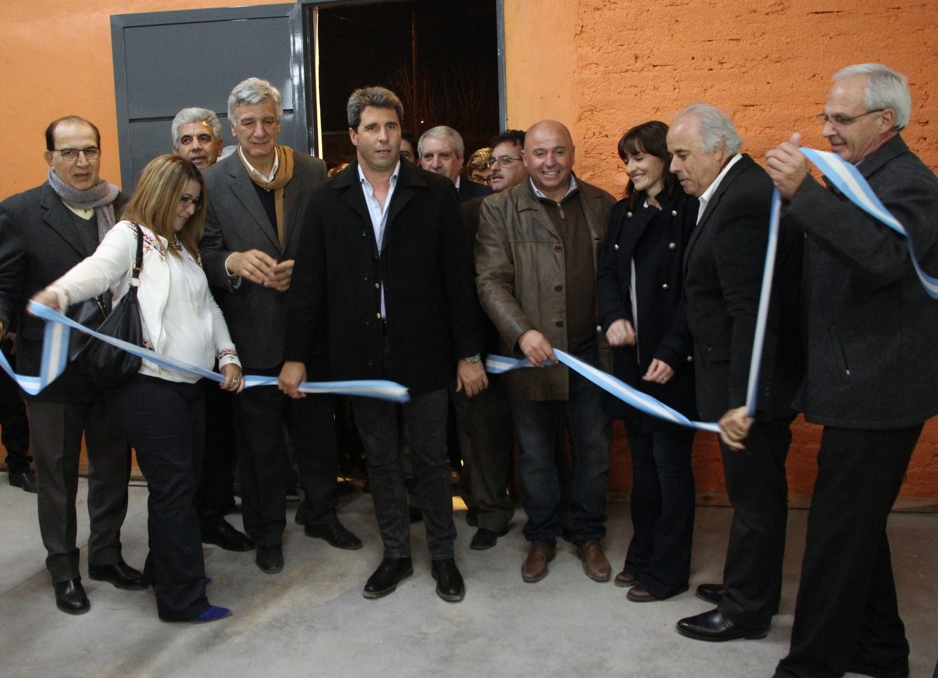 El vicegobernador Marcelo Lima presente en diversos actos de inauguración con motivo de cumplirse el 74º aniversario del departamento de Rawson. 