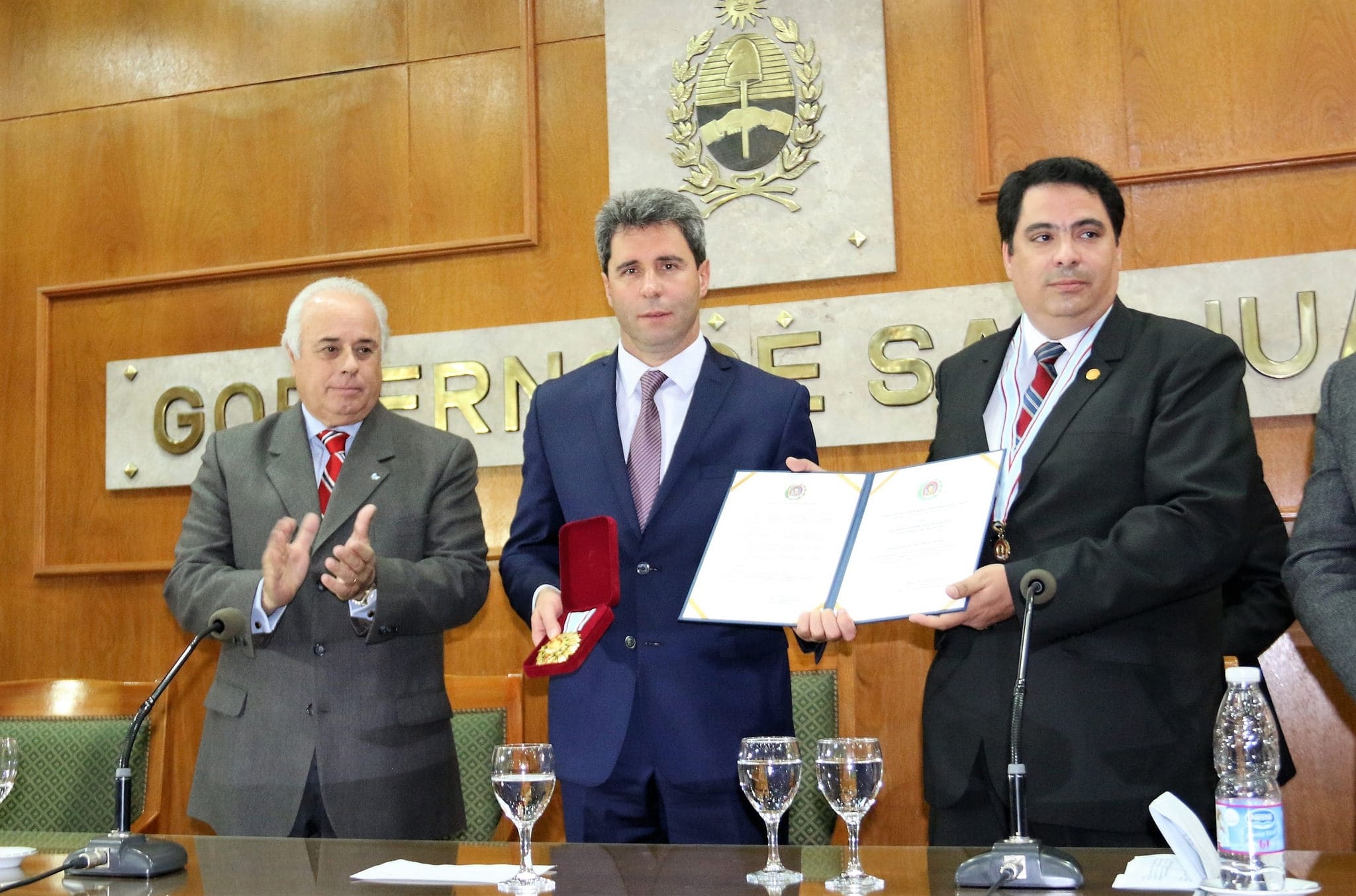 La provincia fue distinguida con el premio "Palmas Sanmartinianas".