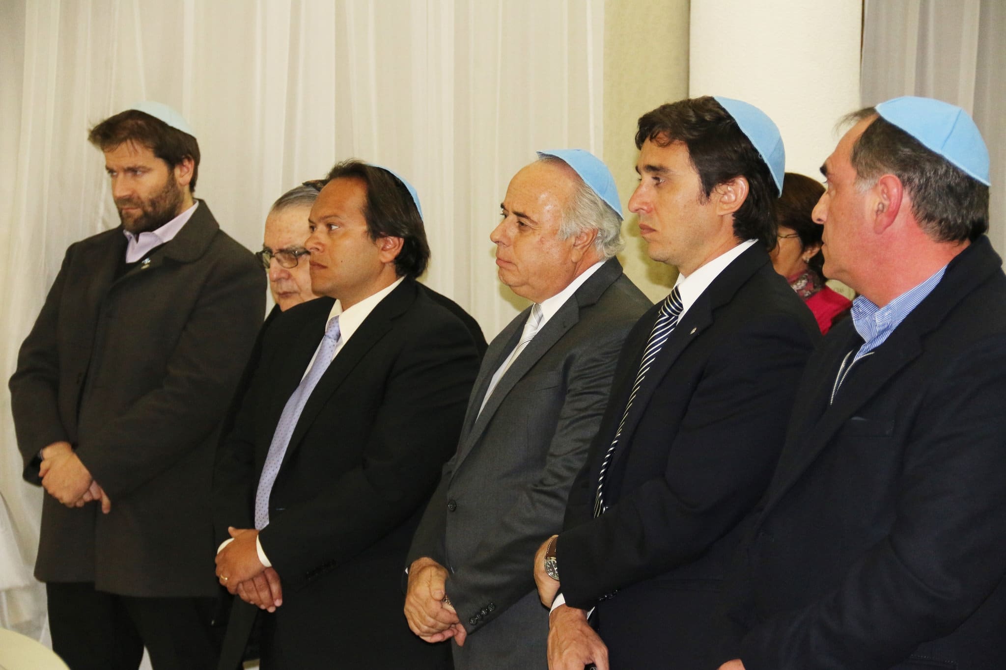 El vicegobernador Marcelo Lima en el acto de conmemoración de las víctimas y heridos del atentado a la Asociación Mutual Israelita Argentina (AMIA).