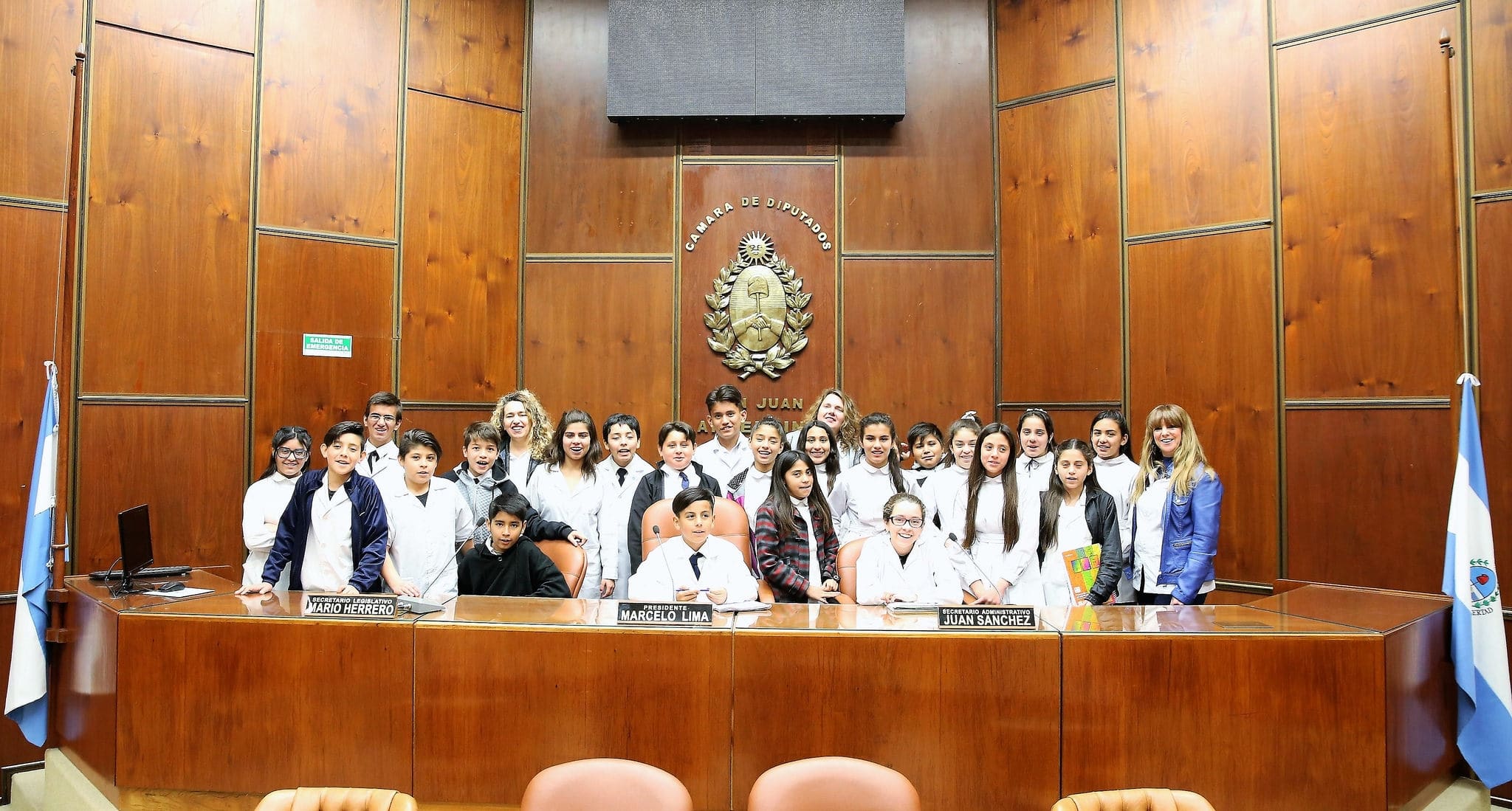 La escuela “San Juan de la Frontera” conoció el Poder Legislativo.