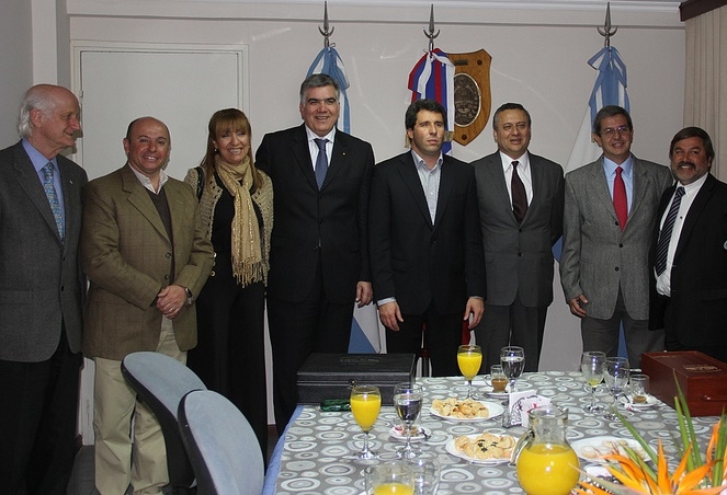 Visita del Embajador Chileno a la Legislatura