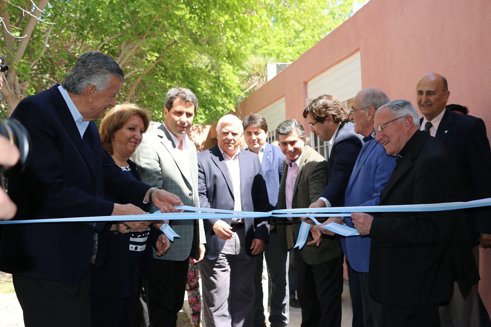 Inauguración de la primera etapa del Laboratorio del Instituto Semillero "Obispo Ingeniero Agrónomo Jorge Lona". 