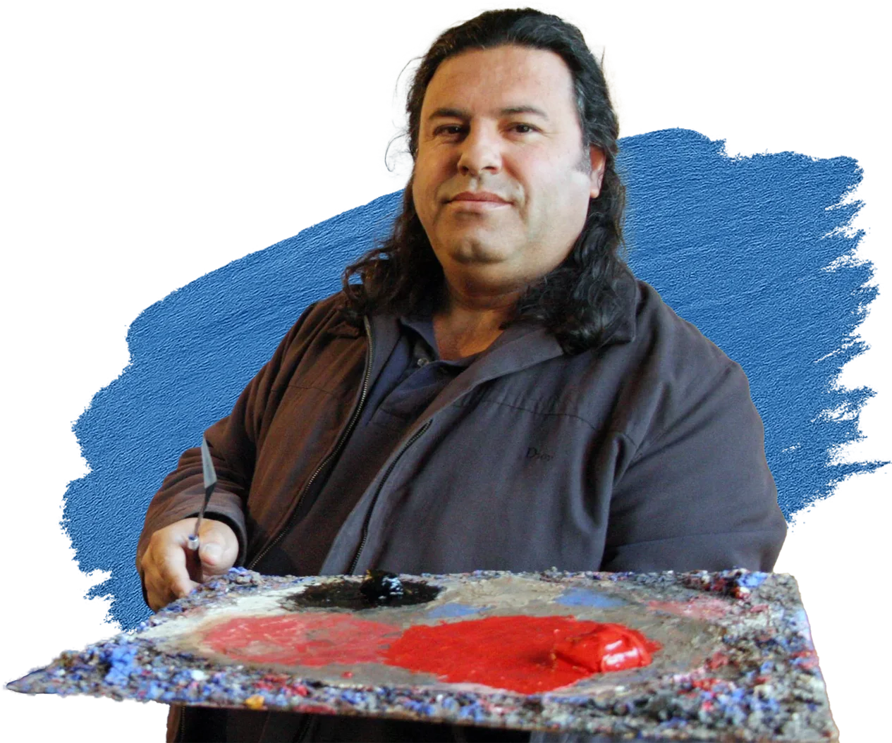 Retrato del artista sanjuanino Mario Pérez