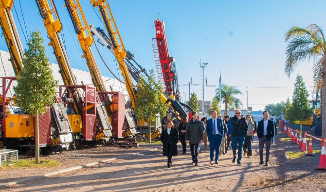 Visita a empresa de servicios mineros