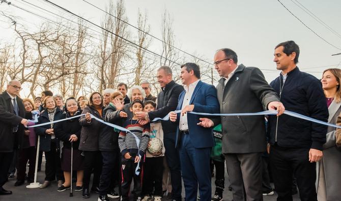Inauguraron obras de repavimentación en el barrio FOEVA