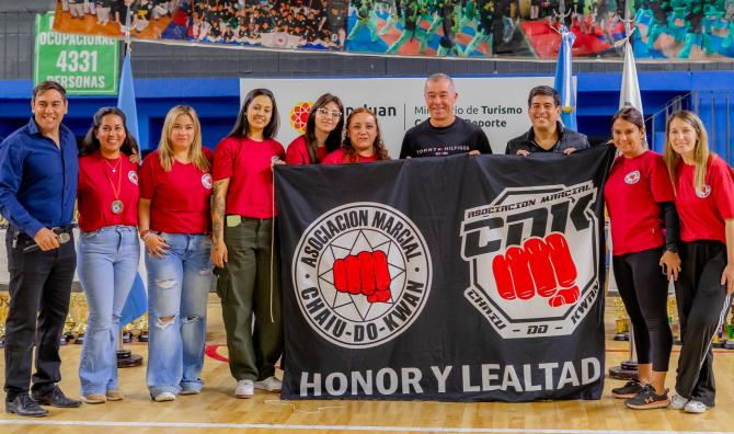San Juan vivió un nuevo encuentro de artes marciales en el Aldo Cantoni