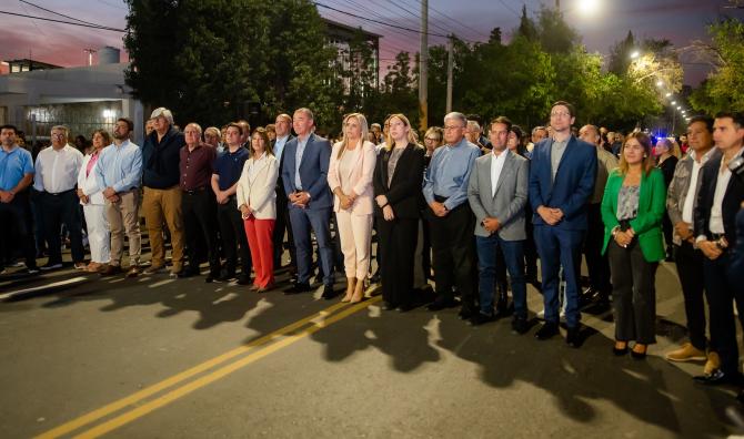 Capital presentó la renovación de Avenida Paula Albarracín de Sarmiento