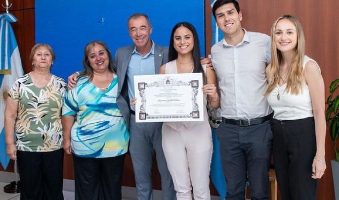 Entregaron la distinción “Diploma de Honor Republicano: Leonardelli–Ramella”