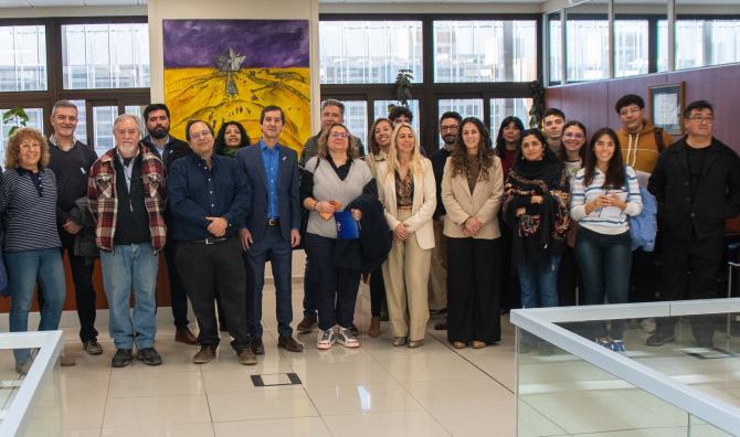 La Legislatura abrió sus puertas al arte junto a la colección Artify
