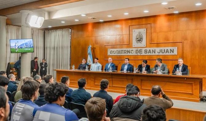 San Juan presentó oficialmente el partido entre Los Pumas y Gales