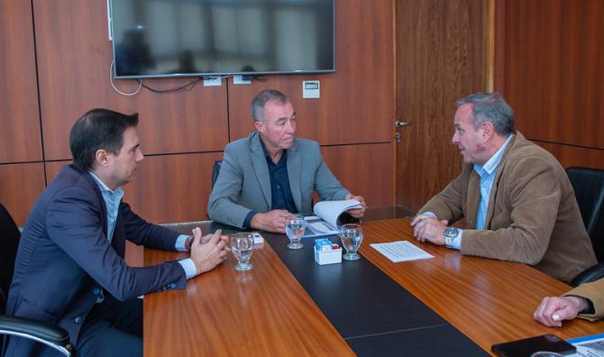 El vicegobernador Fabián Martín recibió a integrantes de DIPAN