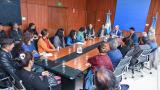 El Vicegobernador encabezó una reunión con integrantes de la comunidad de Mogna
