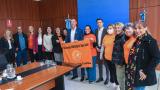 El vicegobernador recibió a representantes del Espacio Esclerosis Múltiple San Juan