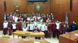 El colegio Luján visitó la Casa de Todos