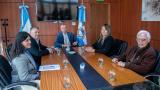 El vicegobernador recibió a representantes del Rotary Internacional