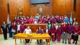  El colegio La Medalla Milagrosa presente en la Legislatura