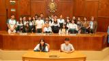 Una escuela de Sarmiento visitó la Legislatura 