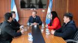 El vicegobernador Fabián Martín recibió al representante regional de Registrar Corp