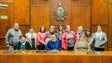 Jubilados visitaron la Casa de las Leyes