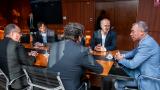 Fabián Martín recibió al secretario de Agricultura de la Nación 