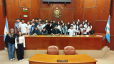 El colegio Bernardo Houssay presente en la Casa de Todos