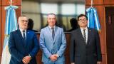 El vicegobernador recibió a autoridades judiciales de Chaco y San Juan