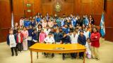 La escuela Ernestina Echegaray de Andino presente en la Legislatura